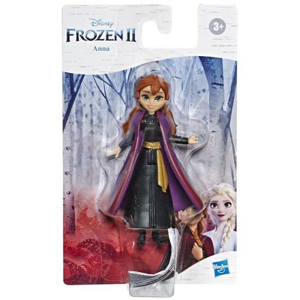Disney Frozen II *ANNA* 4" Mini Figure Doll With Removable Cape