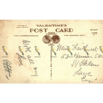 Edinburgh Castle, Scottish National War Memorial, 206792 Valentine Postcard 1937