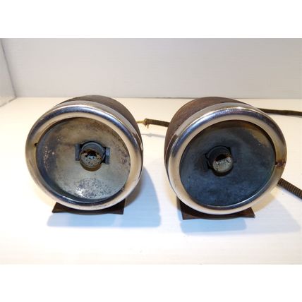 Rat Rod Turn Signals Running Accessory Lights Vintage Pair Great Patina