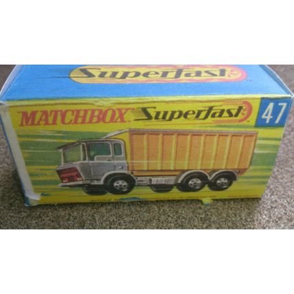 Matchbox - No47 DAF Tipper Truck Replica Box