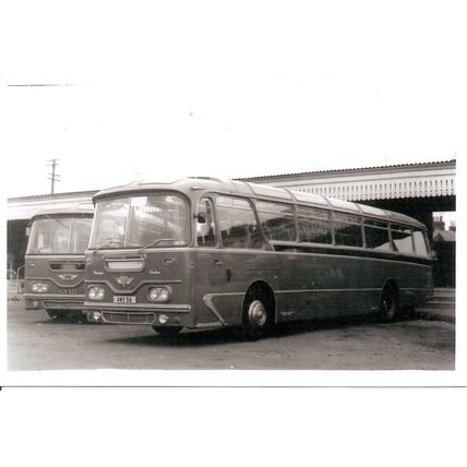 Black & White Photograph of Premier Travel Ltd. - AMX 9A ex. Valliant Direct