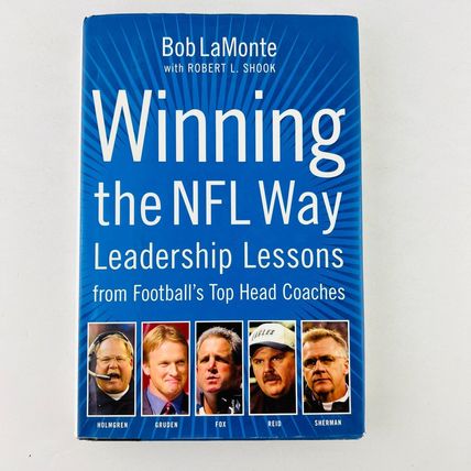 Winning the NFL Way - Bob LaMonte 1st Edition Leadership Hardcover Book