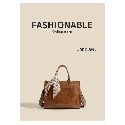 Women Purses and Handbags Shoulder Tote Bags Top Handle Satchel Brown