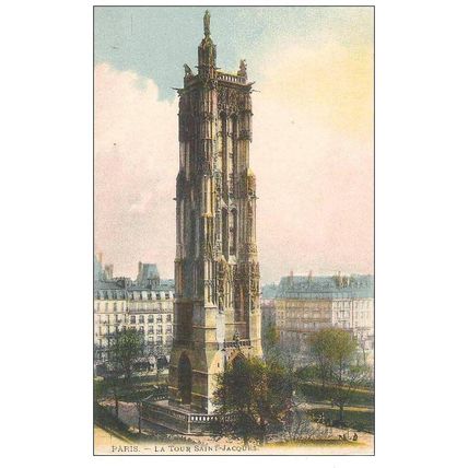 75 - Paris - La tour Saint Jacques