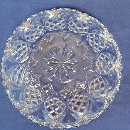 Lot 3 PASARI Indonesia GLASS Fruit/Dessert BOWLS Candy Dish PSY3