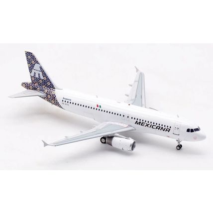 AIRBUS A320 MEXICANA REG: XA-RYS WITH STAND - INFLIGHT 200 IF320MX0323 1/200