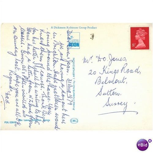 GB Postcard - The Lane, Brighton, Sussex