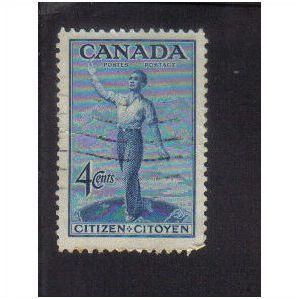 1947 canada citizenship 4c f/u sg409