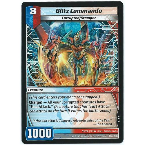 Kaijudo - Invasion Earth - #59/80 - Blitz Commando