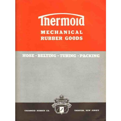 thermoid rubber company 1936 hose belt tubing packing vintage catalog