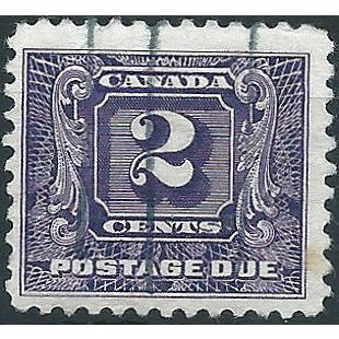 Canada 1930 D10 2c Bright Violet Postage Due Good/Fine Used .. ..