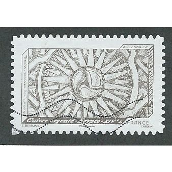 FRA 2012 (LETTER 20g) 'PRINTING IN RELIEF- ' FINE USED (EBID41-133)