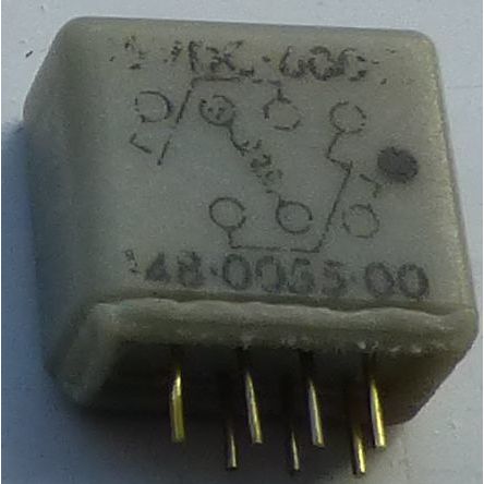 Relay miniature Tektronix 512G 148-0055-00 15V DC 600 Ohm nsn 5945-00-984-9838