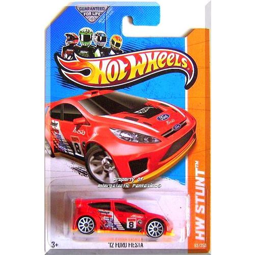 Hot Wheels - '12 Ford Fiesta: HW Stunt 2013 - Road Rally #92/250 *Treasure Hunt*