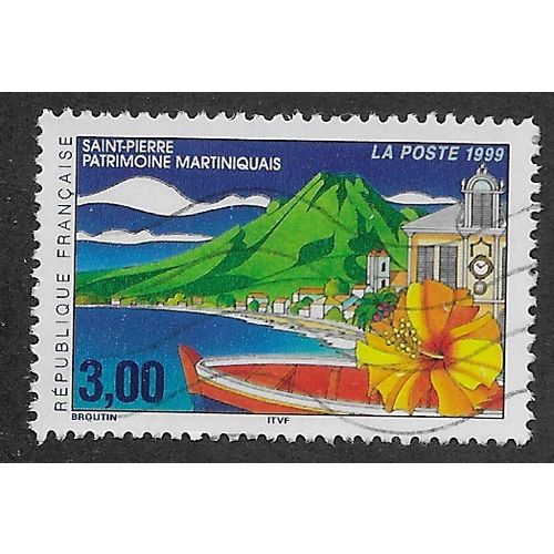 FRA 1999 3F 'MARTINIQUE' FINE USED (EBID58-069)