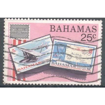 Bahamas 1986 - SG747 - 25c multi - Bahamas Stamps - used