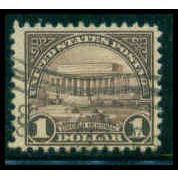 Used 571 $1 Lincoln Memorial Average Plus M09504