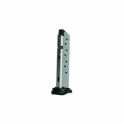 2-PACK Walther PK380 380acp 8rd Stainless Black Bottom Factory Mag