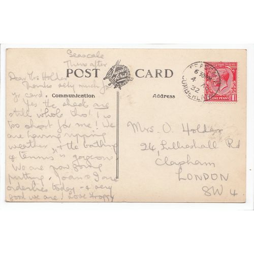 Wastwater Cumbria 1932 RP Postcard
