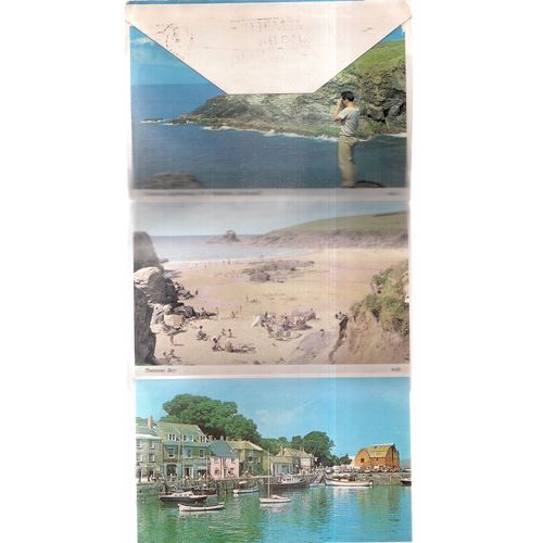 PADSTOW AND DISTRICT, DEVON posted Lettercard by Harvey Barton 1974 post =