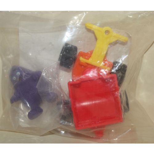 1991 McDonalds McDonaldland Connectibles Grimace & Wagon Mint in Package