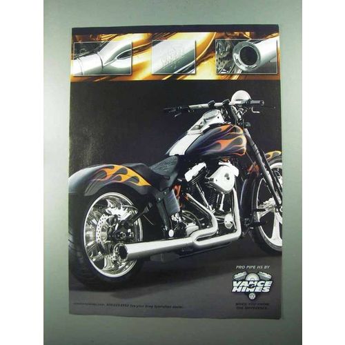 2004 Vance Hines Pro Pipe HS Exhaust Ad