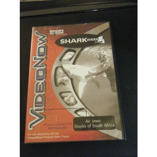 VideoNow Discovery Channel Shark Week Air Jaws: Sharks of S. Africa (2003, PVD)