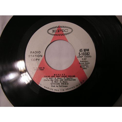 Vivian Reed Promo 45-MEDLEY:YOU'VE LOST THAT LOVIN' FEELIN'/MY SOUL AND INSPRIA