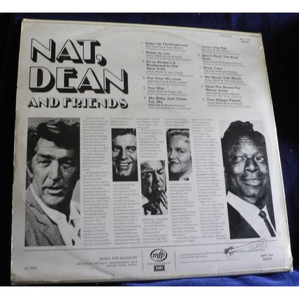 Nat, Dean and Friends ‎– MFP mono 1432
