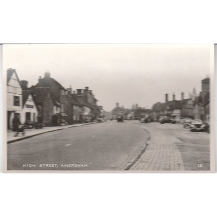 Photographic Card of High Street Amersham Buckinghamshire Postcard (BU77695)