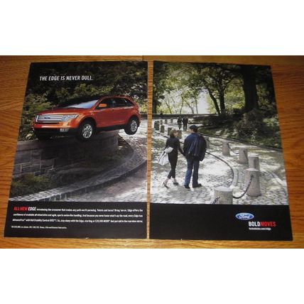 2007 Ford Edge Crossover Ad - The Edge is never dull
