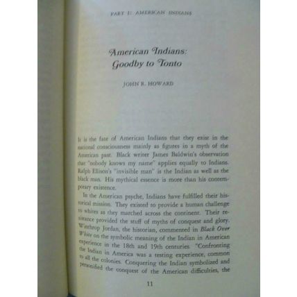AWAKENING MINORITIES AMERICAN INDIANS MEXICAN AMERICANS PUERTO RICANS J R HOWARD