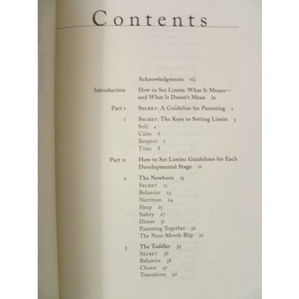 SIGNED HOW TO SET LIMITS DEFINING APPROPRIATE BOUNDARIES 4 KIDS ELIZABETH VINTON