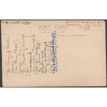 Actress Betty Blythe, c.1920s - RP Postcard