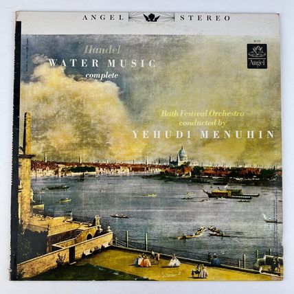 Handel / Yehudi Menuhin – Water Music (Complete) Vinyl LP Record Album 36173