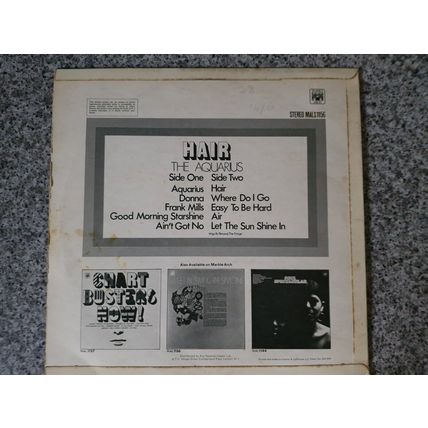 The Aquarius – Hair (MALS1156) 1969 (LP)