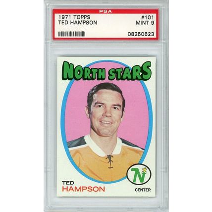 1971 Topps Ted Hampson #101 PSA 9 P1377