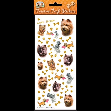 Dog breed craft stickers many breeds available 29 designs peel and stick