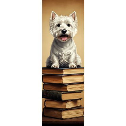 Fox Terrier Book Markers Gift For Reader
