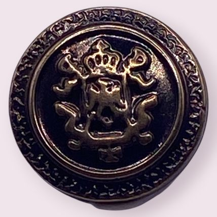 Bronze Coat Of Arms Shank Buttons 15mm Vintage Cardigans Coats Jackets Plastic