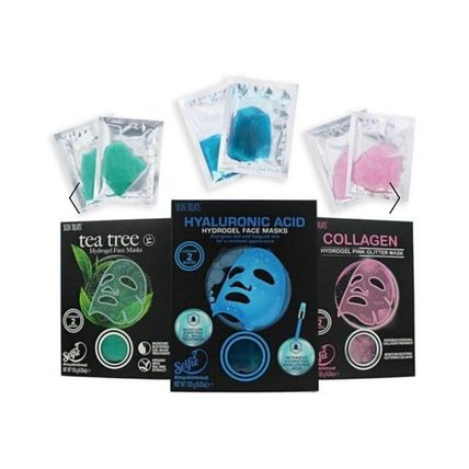 Skin Treats Hydrating Hydrogel Face Masks Gift Set - 6 x 60g