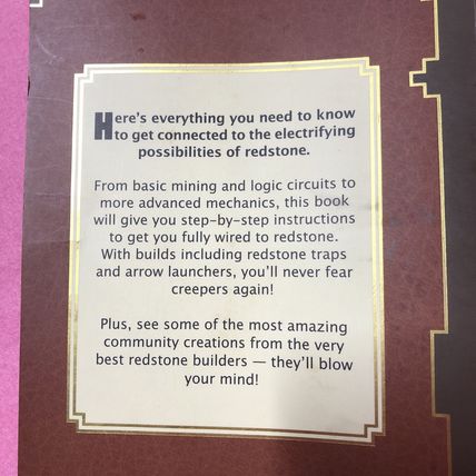 MINECRAFT Soft Cover Lot of 3 Red stone Combat Essential Handbook