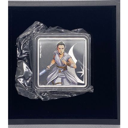 Agoro Collectible Rey And BB-8 Star Wars Allies 1 Oz Silver Medallion 2025