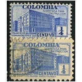1940/1944 Michel Z8+Z22 - #3 fine used (o) - different printer names