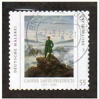 GER 2011 €0.55 (S/A) 'GERMAN PAINTING' FINE USED (EBID30-662)