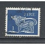 Ireland.SG340 1p Stylised Dog (Blue).Fine Used.Jan15d