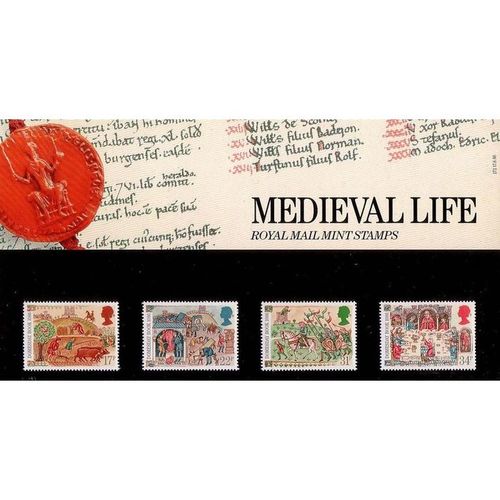 Great Britain 1986 Domesday Book Presentation Pack Mint NHM SG 1324-1327 stamp