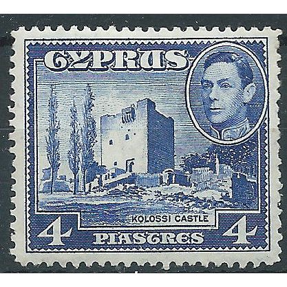 Cyprus 1951 SG156b 4pi Ultramarine Mounted Mint ..