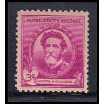 886 3c Augustus Saint-Gaudens Fine MNH KA4229