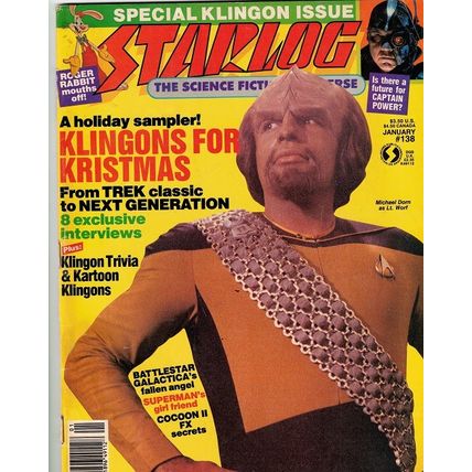 STARLOG # 138 STAR TREK ' KLINGON ISSUE ' 1989